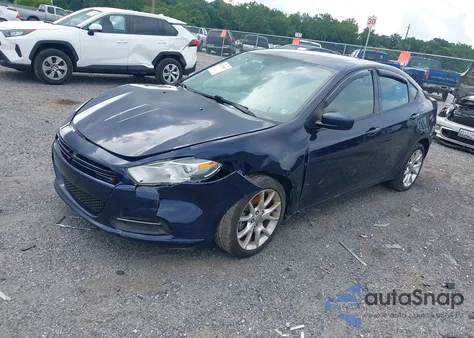 2013 Dodge Dart Sxt from USA, damaged, VIN 1C3CDFBA1DD231521